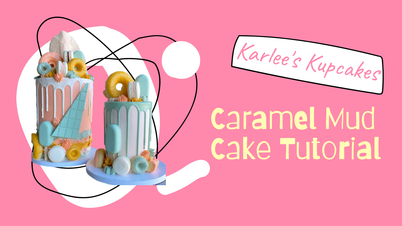 Caramel Mud Cake Tutorial