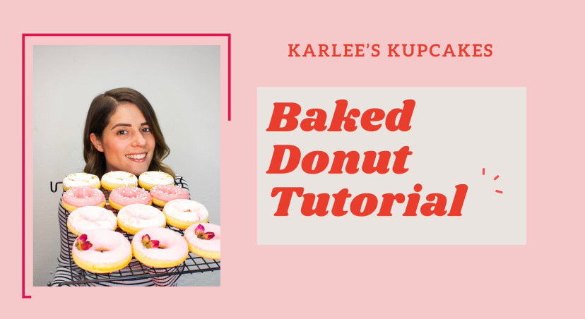 Karlee's Kupcakes Baked Donut Video Tutorial